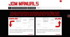 Desktop Screenshot of jdm-manuals.com